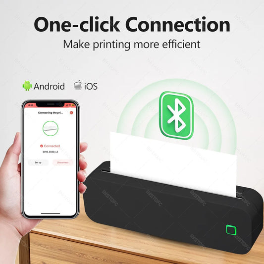 Imprimante Thermique Portable A4 INSTOFC