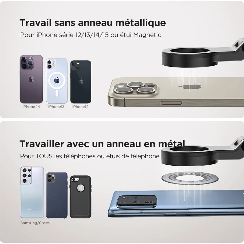 Support Téléphone Magnétique