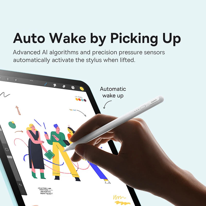 Baseus Stylet Bluetooth 3ᵉ Génération pour iPad – Alternative à l’Apple Pencil