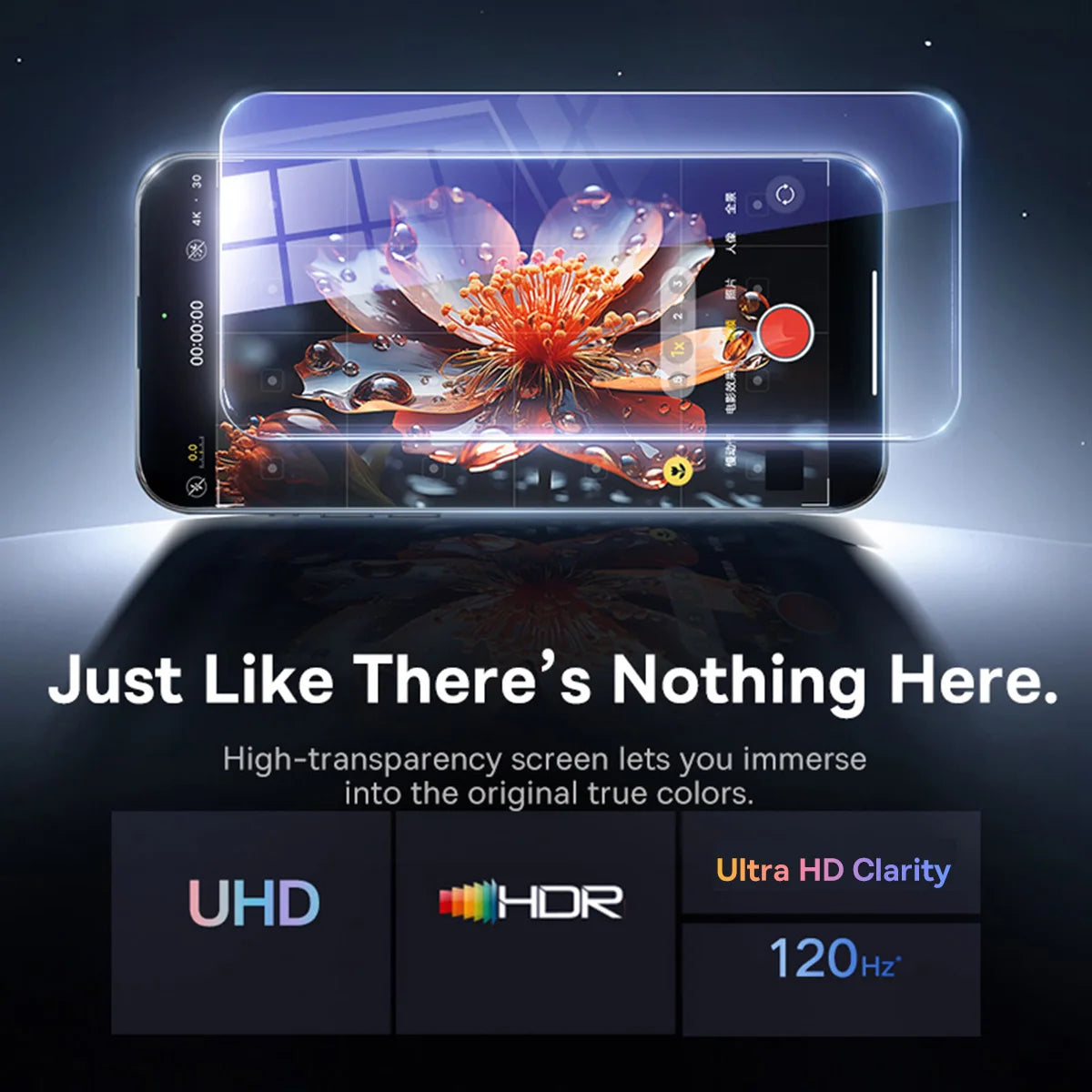 Baseus Verre Trempé HD & Anti-Espion – Pour iPhone