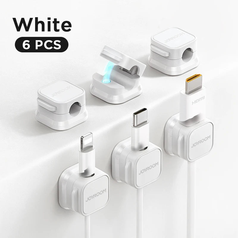 Organiseur Magnétique de Câbles – 3/6/12 Pièces