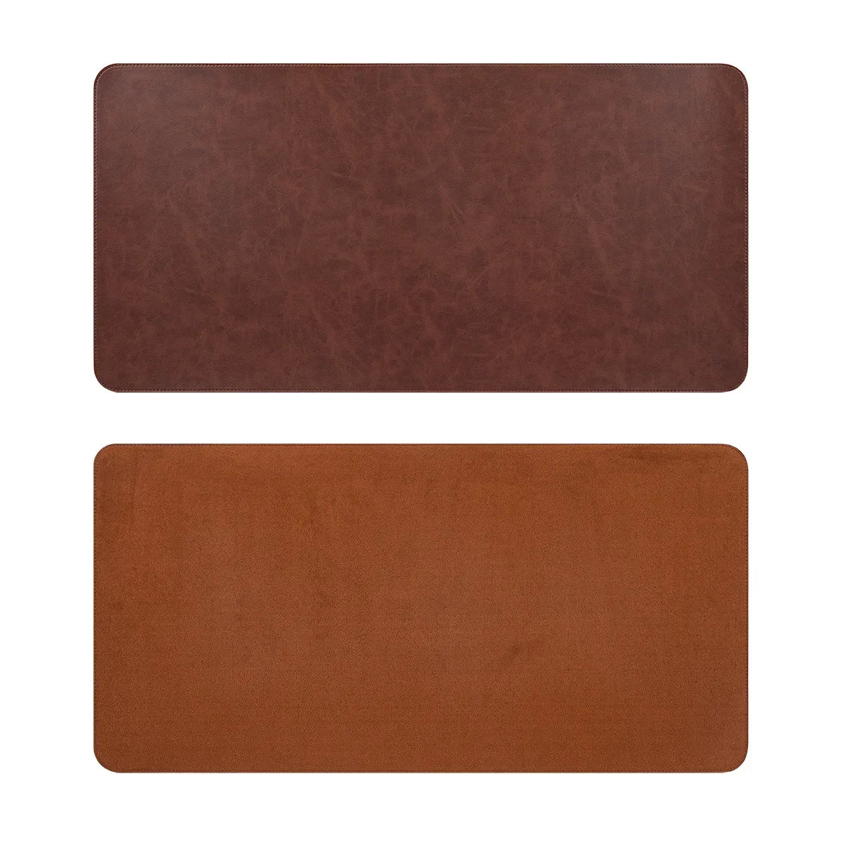 Tapis de Bureau en Cuir PU – Grande Surface Antidérapante