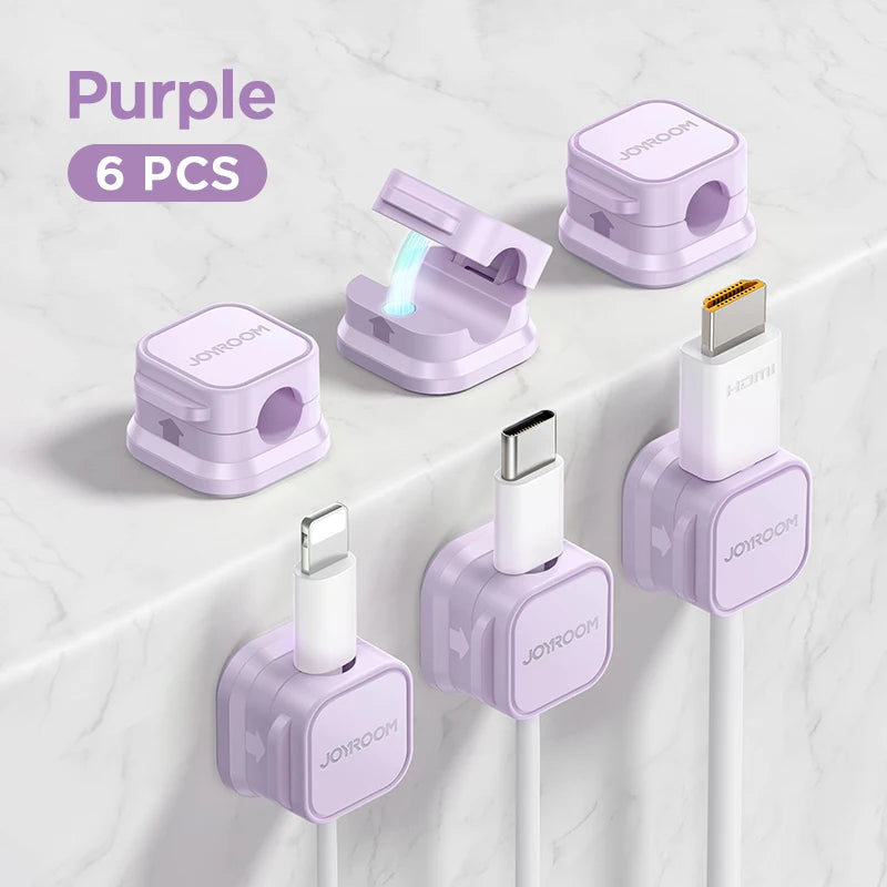 Organiseur Magnétique de Câbles – 3/6/12 Pièces