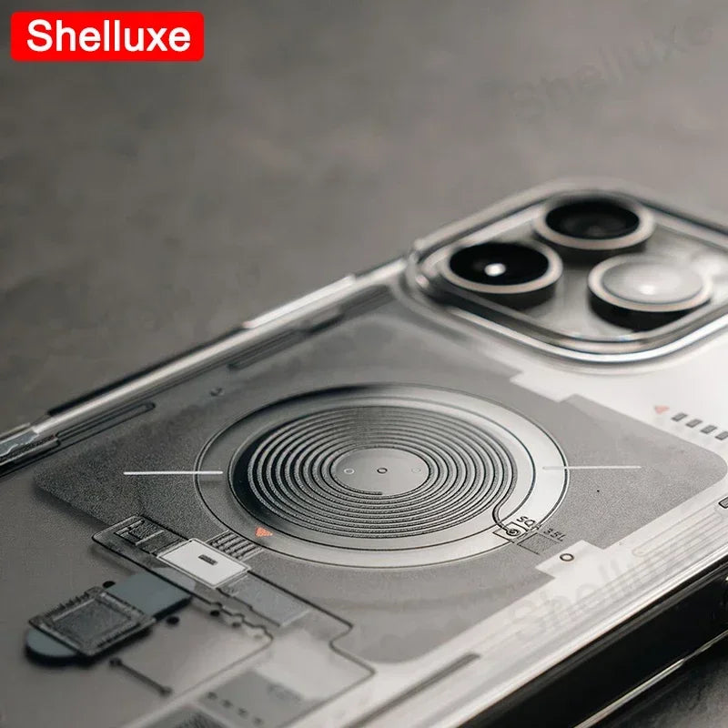 Coque magnétique Shelluxe - iPhone