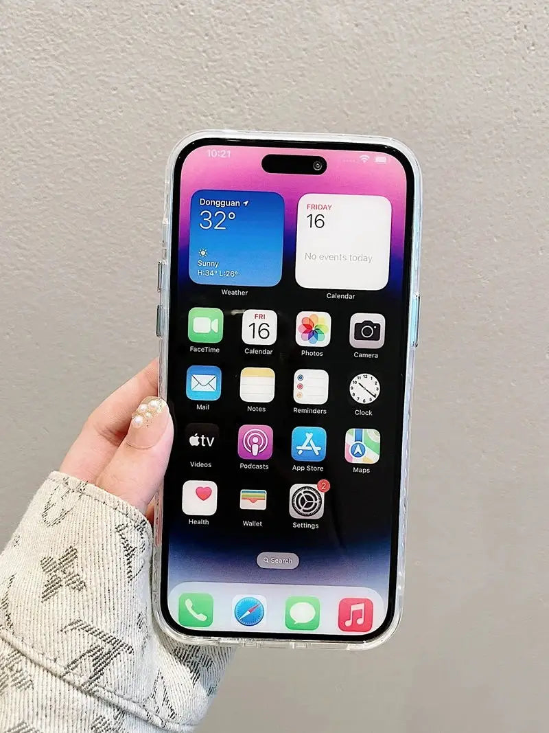 Coque Fleurie Pailletée Luxe – Protection avec Effet Laser