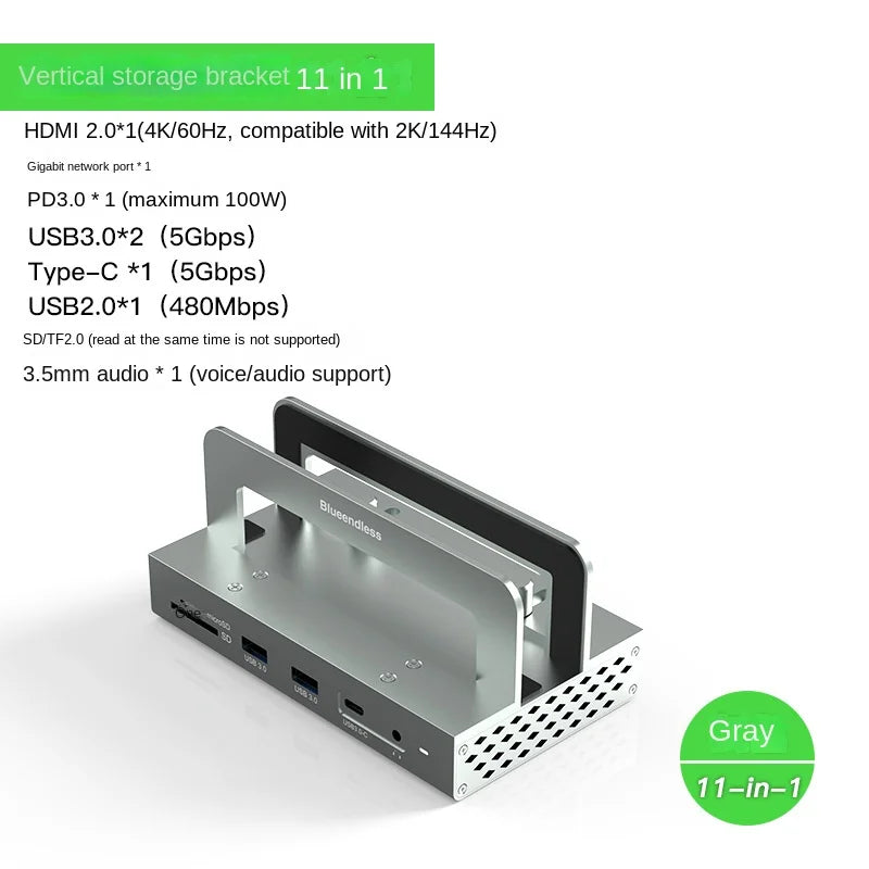 Station d’Accueil USB-C Multifonction Lamgool