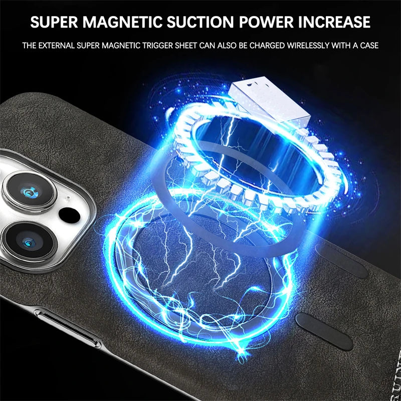 Coque Magnétique Mate Anti-Choc