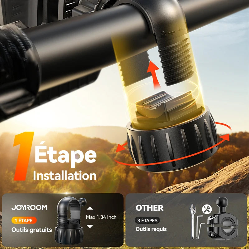 Support Téléphone Antichoc pour Vélo & Moto