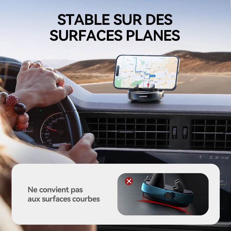 Support Téléphone Voiture  – Fixation Tableau de Bord
